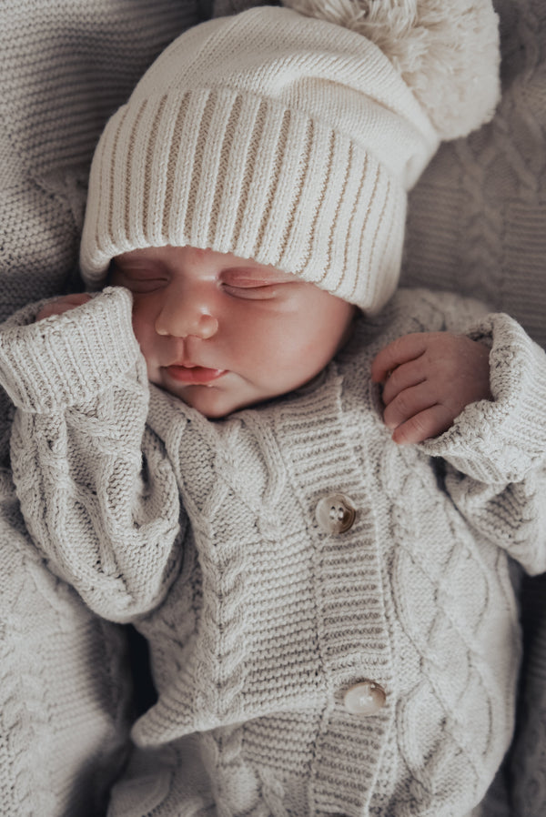 luna-luca-pom-beanie-cream Luna and Luca - Sophia's Style-1